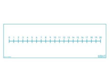 Double Sided Number Lines Boards - Pk 30 - Image 1