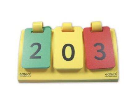 Pupil Number Flips HTU - Pk 5 - Image 1