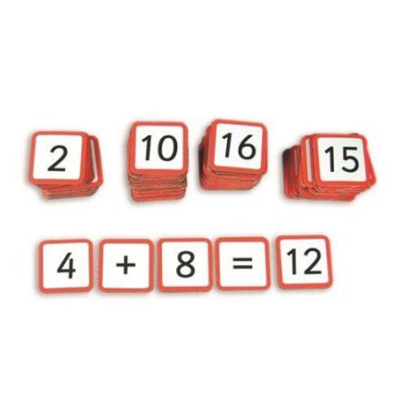 School Stationery Supplies Magnetic Number Tiles - 130pcs - Image 1