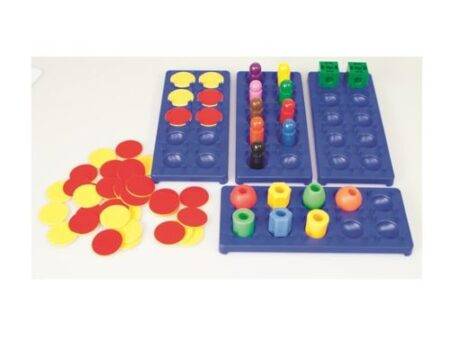10 Frame & 2 Colour Counters (Pk 10) - Image 1