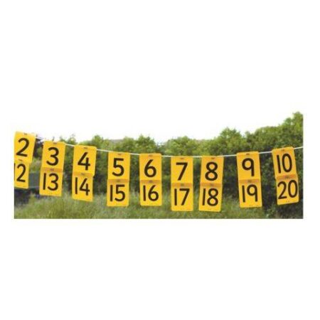 Number Washing Line 0 to 20 - Image 1