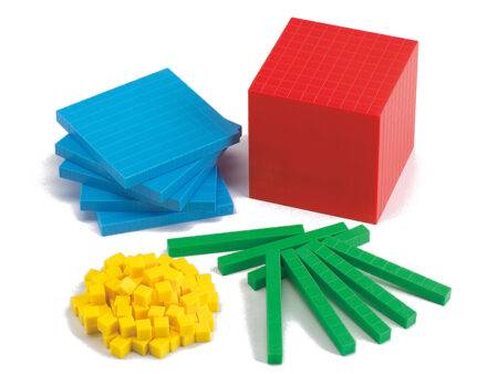 Plastic Base Ten, 4-Color - Image 1