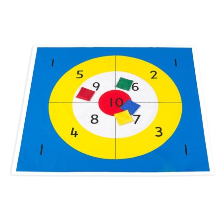 School Stationery Supplies Beanbag Target Mat - Image 1