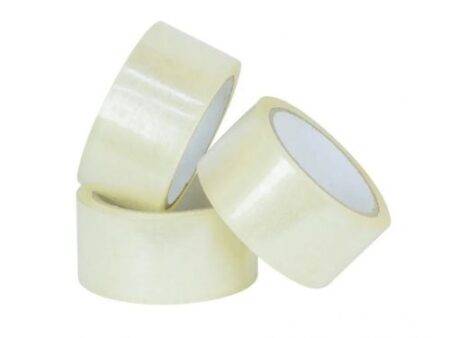 Modest PVC Tape 50Y, V Fix Vfta2X50Cc, 2 Inch, Clear - Image 1