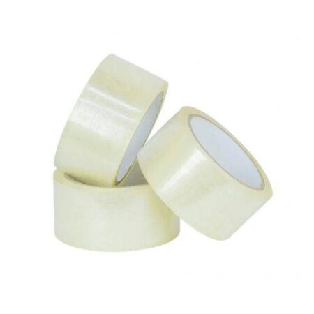 PVC Tape 3 Inch 50 Yard Clear V FIX VFTA2X50CC - Image 1