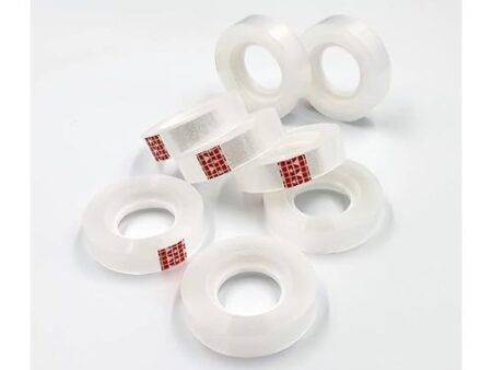 Maxi  Clear Tape 8pcs, 3/4 (18mm)  Width x36 Yards - Image 1