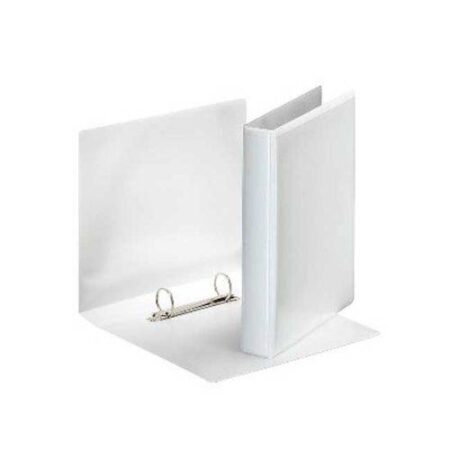 School Stationery Supplies Ring Binder A4-2 Ring 3/4 Inch White (RB202) - Image 1