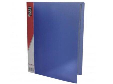 Foldex FX329 Pocket File Folder Blue 300GSM - Image 1