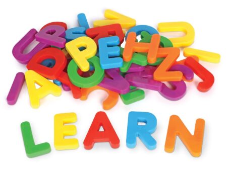 LR-Jumbo Uppercase Magnetic Letters, Set of 40 - Image 1