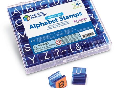 Uppercase Alphabet Stamps Set - Image 1