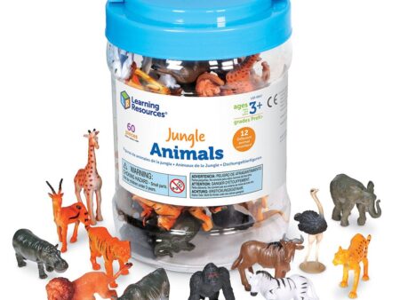 Jungle Animal Counters (Set of 60) - Image 1