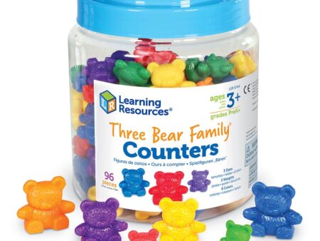 Three Bear Family? Counters (Set of 96) - Image 1