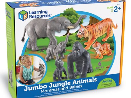 LR -JUMBO JUNGLE ANIMALS: MOMMAS AND BABIES - Image 1