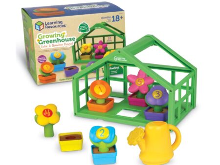LR-Growing Greenhouse Colour & Number Playset - Image 1