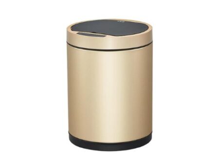 EKO Stainless Steel Sensor Type Round Bin 9 Liters - Image 1