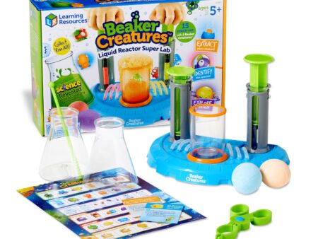 LR-BEAKER CREATURES LIQUID REACTOR SUPER LAB SET - Image 1