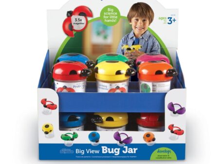 LR-JUMBO BUG JARS (POP SET OF 12) - Image 1