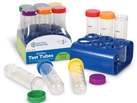 Primary Science? Jumbo Test Tubes with stand - Image 1