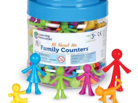 All About Me Family Counters? (Set of 72) - Image 1