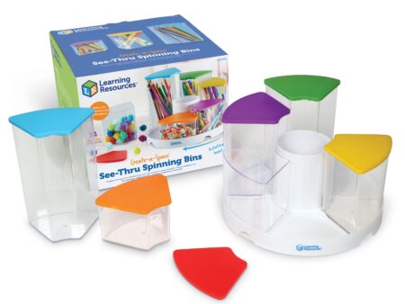 LR-CREATE-A-SPACE? SEE-THRU SPINNING BINS - Image 1