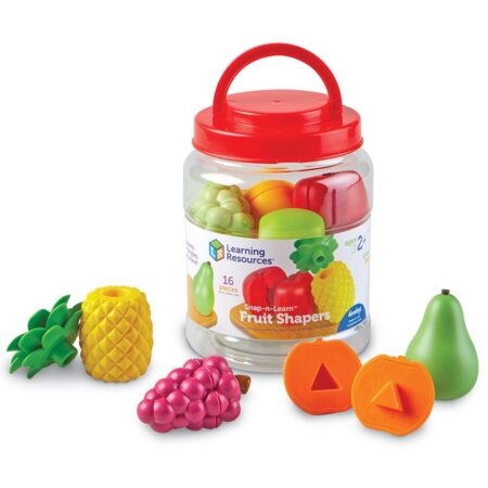 School Stationery Supplies LR -SNAP-N-LEARN FRUIT SHAPERS - Image 1