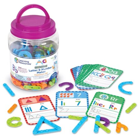 School Stationery Supplies LR-Skill Builders! Letter & Number Maker Classroom Set - Image 1