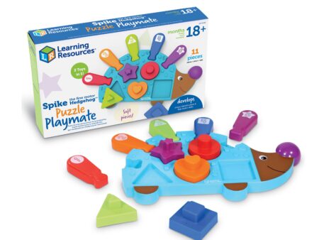 LR -SPIKE THE FINE MOTOR HEDGEHOG? PUZZLE PLAYMATE (LER9103) - Image 1