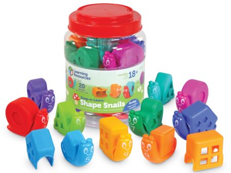 LR -SNAP-N-LEARN? SHAPE SNAILS - Image 1