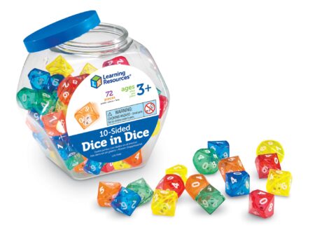 Learning Resources 10-Sided Dice in Dice (LER7698) - Image 1