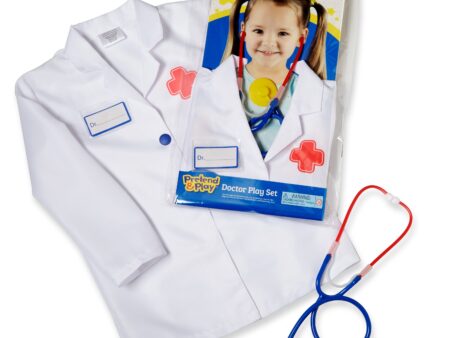 Learning Resources Doctor Play Set, Doctor Kit for Kids, Pretend Play, Imagination Play, 3 Pieces, Ages 3+ - Image 1