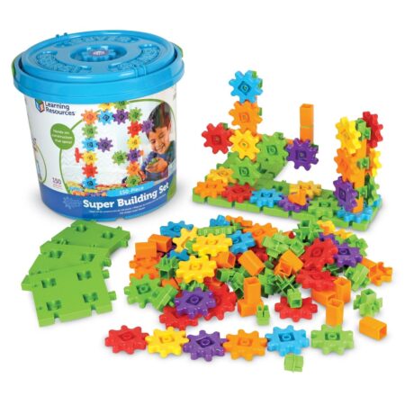 School Stationery Supplies Gears Gears Gears Super Building Set (Set of 150) - Image 1
