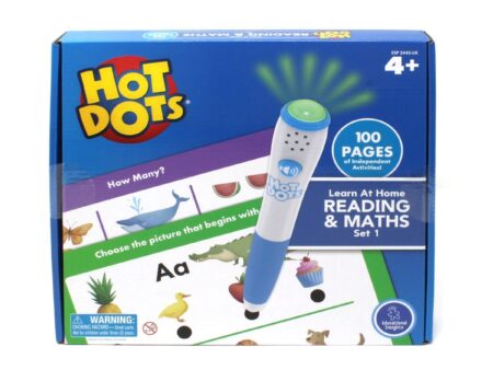 LR-HOT DOTS? LEARN AT HOME READING & MATHS SET1 - Image 1
