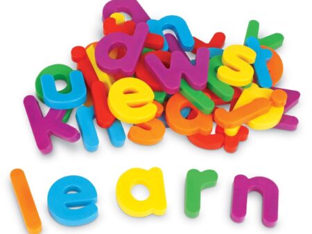 LR-Jumbo Lowercase Magnetic Letters, Set of 40 - Image 1