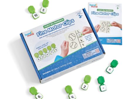 Learn My Numbers Fine Motor Clips - Image 1