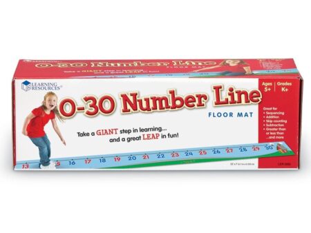 LR-0-30 NUMBER LINE FLOOR MAT - Image 1