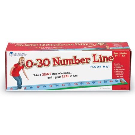 School Stationery Supplies LR-0-30 NUMBER LINE FLOOR MAT - Image 1