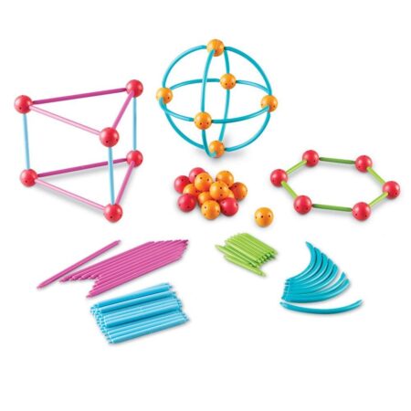 School Stationery Supplies LR-Geometric Shapes Building Set - Image 1