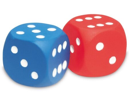 LR-GIANT FOAM DOT DICE, SET OF 2 - Image 1