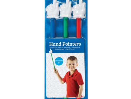 LR-STUDENT HAND POINTERS, SET OF 3 - Image 1