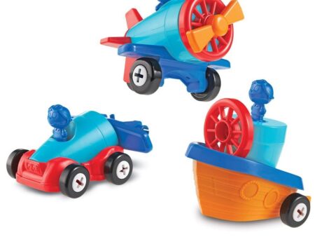 LR-1-2-3 BUILD IT!? CAR-PLANE-BOAT - Image 1