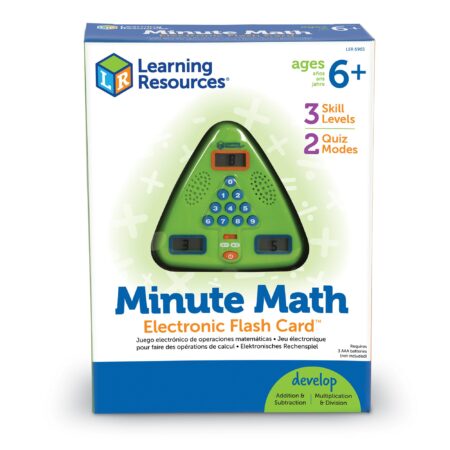 School Stationery Supplies LR-MINUTE MATH ELECTRONIC FLASH CARD - Image 1