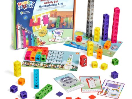 MathLink? Cubes Numberblocks 1-10 Activity Set - Image 1