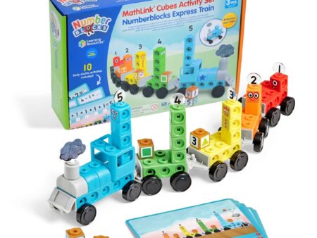 LR-MathLink? Cubes Numberblocks? Express Train Activity Set - Image 1