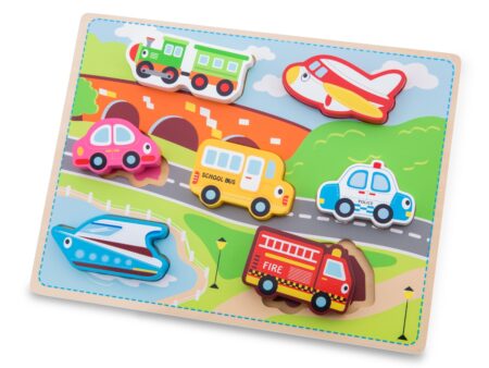 Chunky Puzzle - Transportation - Image 1