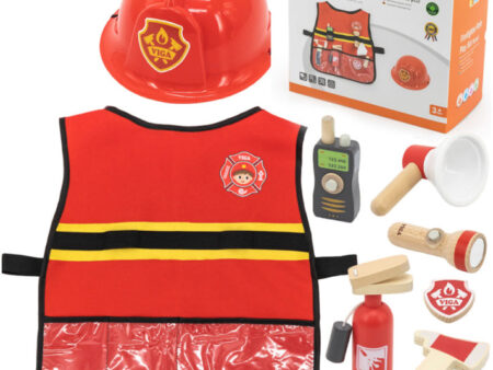 Viga Firefighter Role Play Set (8 pcs) - Image 1