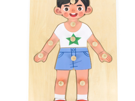 Body Parts Puzzle-Boy?12pcs? - Image 1