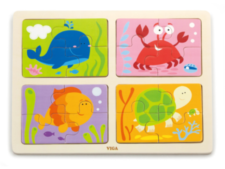 4-Puzzle-in -1 - Sea - Image 1