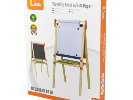Standing Easel w/Roll Paper - Image 1