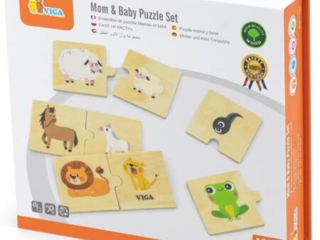 Mom & Baby Puzzle Set - Image 1