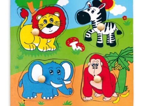 Flat Puzzle - Wild Animals - Image 1